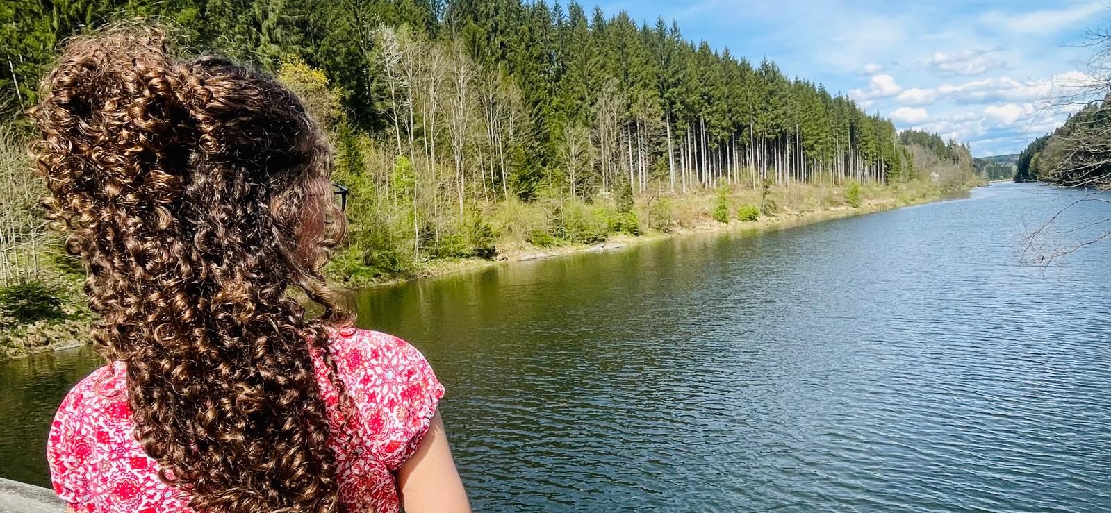 Ein Bild von mir am See