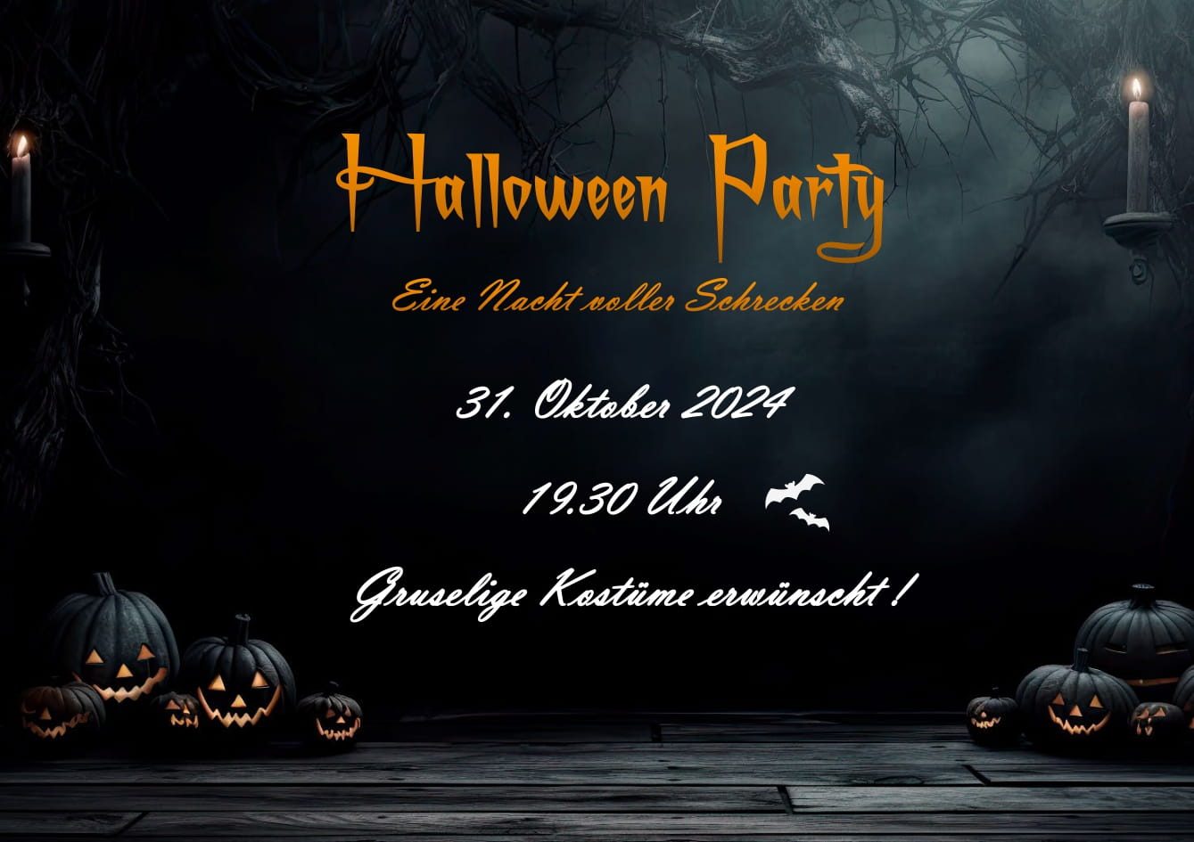 Halloween Einladung