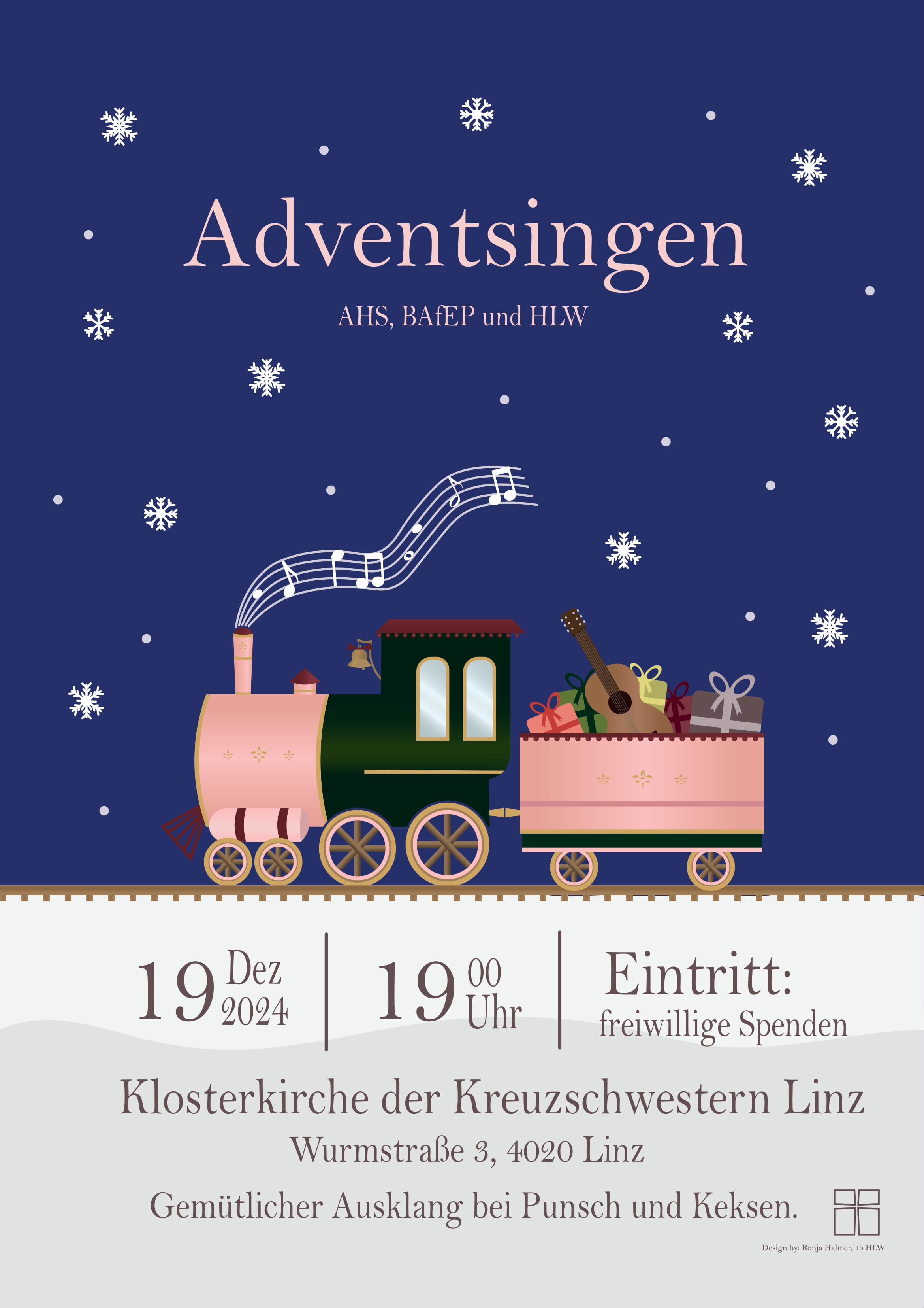 Adventsingen-Plakat
